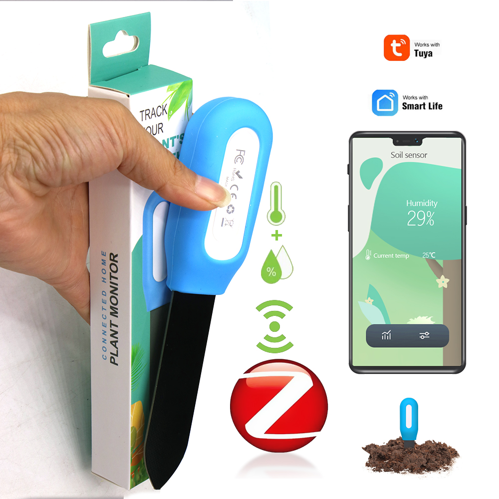 Smart Home Device - スマート Zigbee 土壌センサー 家庭菜園 温室 植物