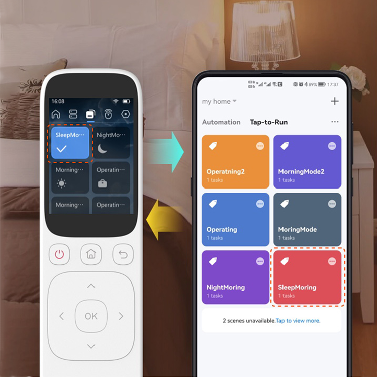 Smart Home Device - 新登場 ポータブルハンドヘルドタッチスクリーンゲートウェイ スマートスクリーン ホームデバイスコントロールセンター モバイルアプリ対応