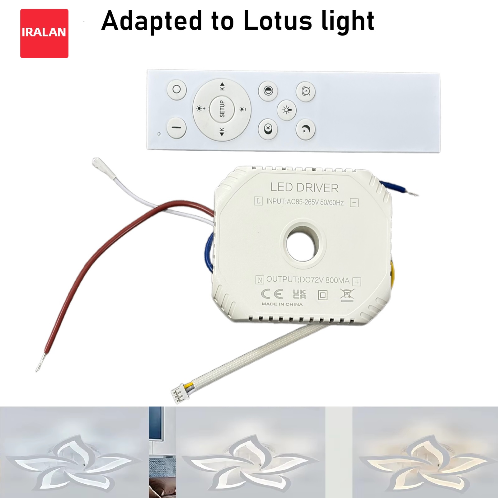 Smart Home Ventilation System - 天井照明ドライバーホームスマート照明トランス 300mA 600mA 800mA 1000mA モダン調光可能な