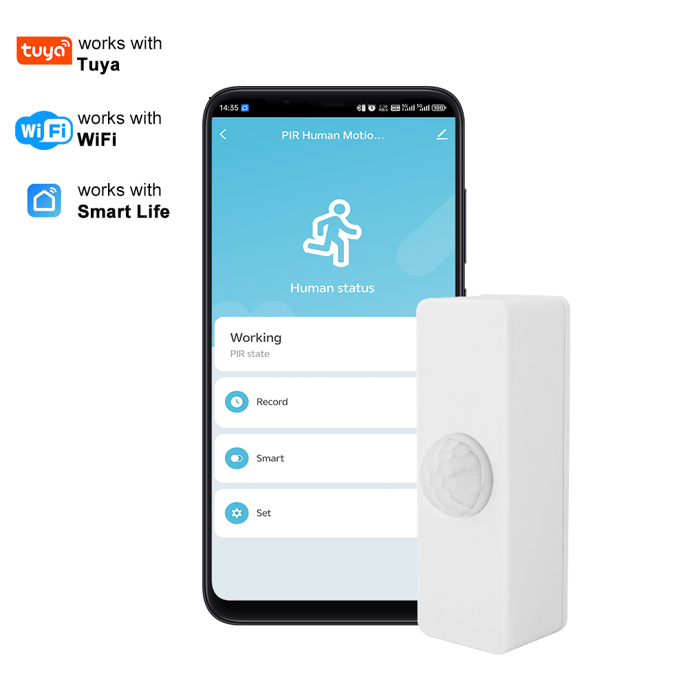 Smart Home Retrofit - Tuya スマート PIR モーションセンサー スマートホーム WiFi