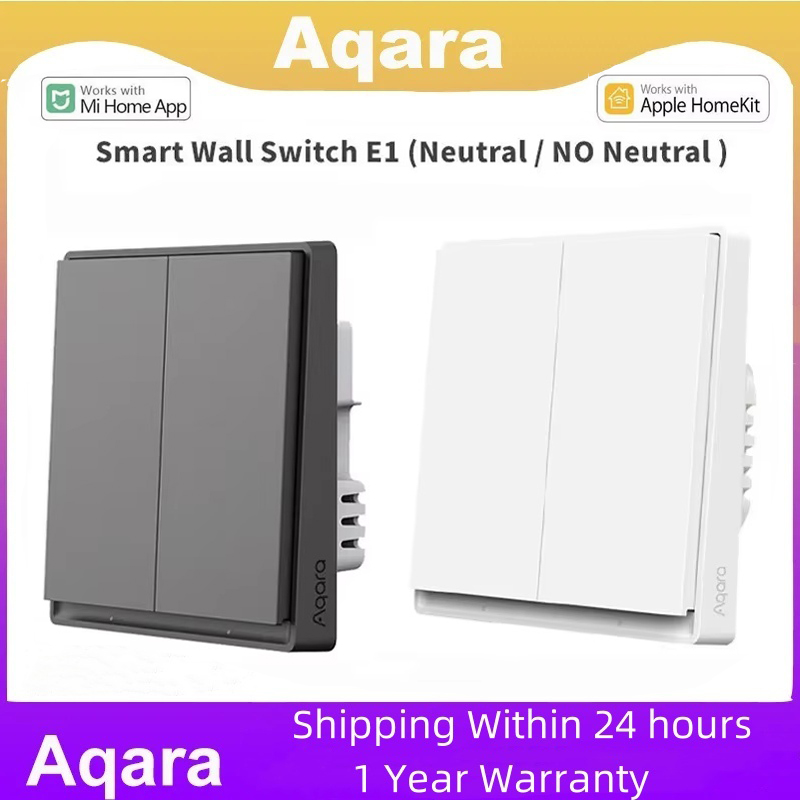Smart Home Xiaomi App - Aqara E1 スマートウォールスイッチ Zigbee 3.0 ワイヤレスキーライトスイッチ