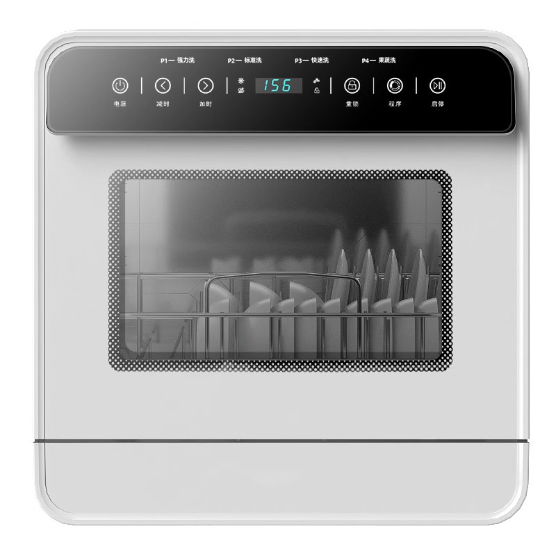 Smart Home Ac - 2026年卓上型食器洗い機 自動カウンタートップポータブルスマートミニ食器洗い機 家庭用