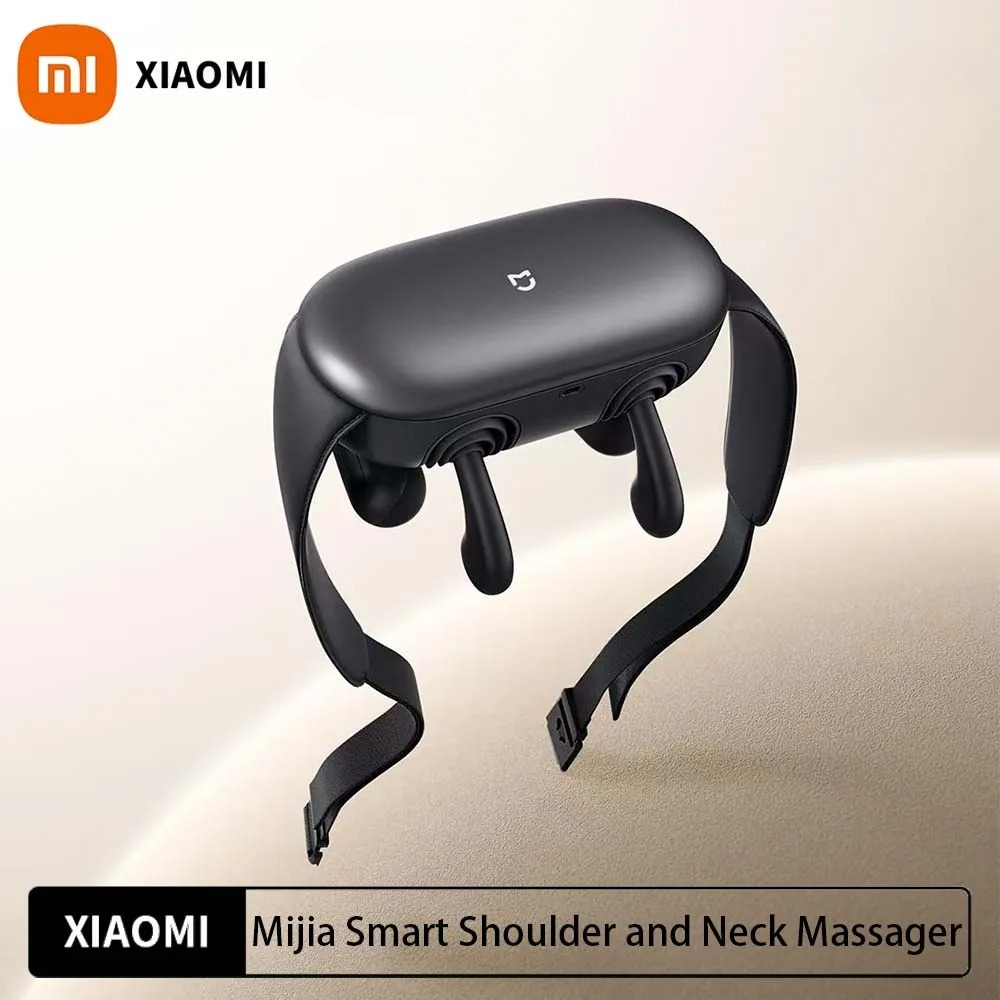 Smart Home Xiaomi App - Xiaomi Mijia スマートネック＆ショルダーマッサージャー、一体型マッサージ温湿布、カスタムモード、Mi Homeアプリ制御対応、新登場