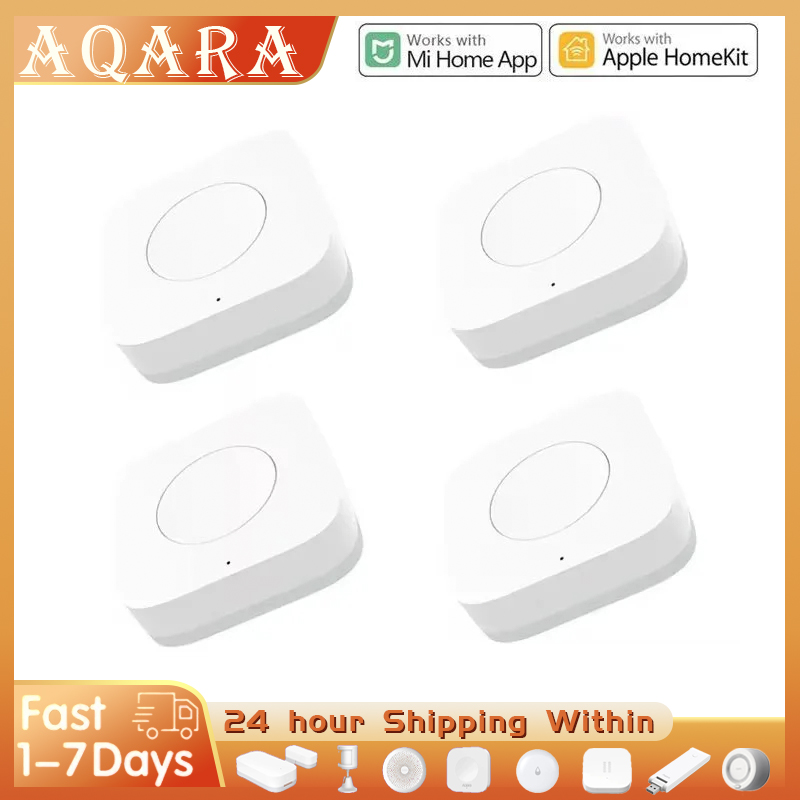 Smart Home Xiaomi App - AqaraスマートスイッチセンサーキーコントロールボタンZigbeeワイヤレススイッチワンキーコントロールボタンホームセキュリティXiaomi Mijiaアプリ対応