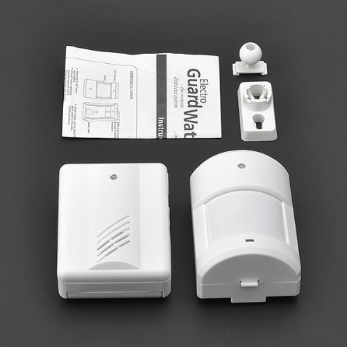 Wireless Door Sensor - ワイヤレスアラームゲストウェルカムチャイムドアベル PIR モーションセンサーショップエントリー会社セキュリティ保護アラームドアベル