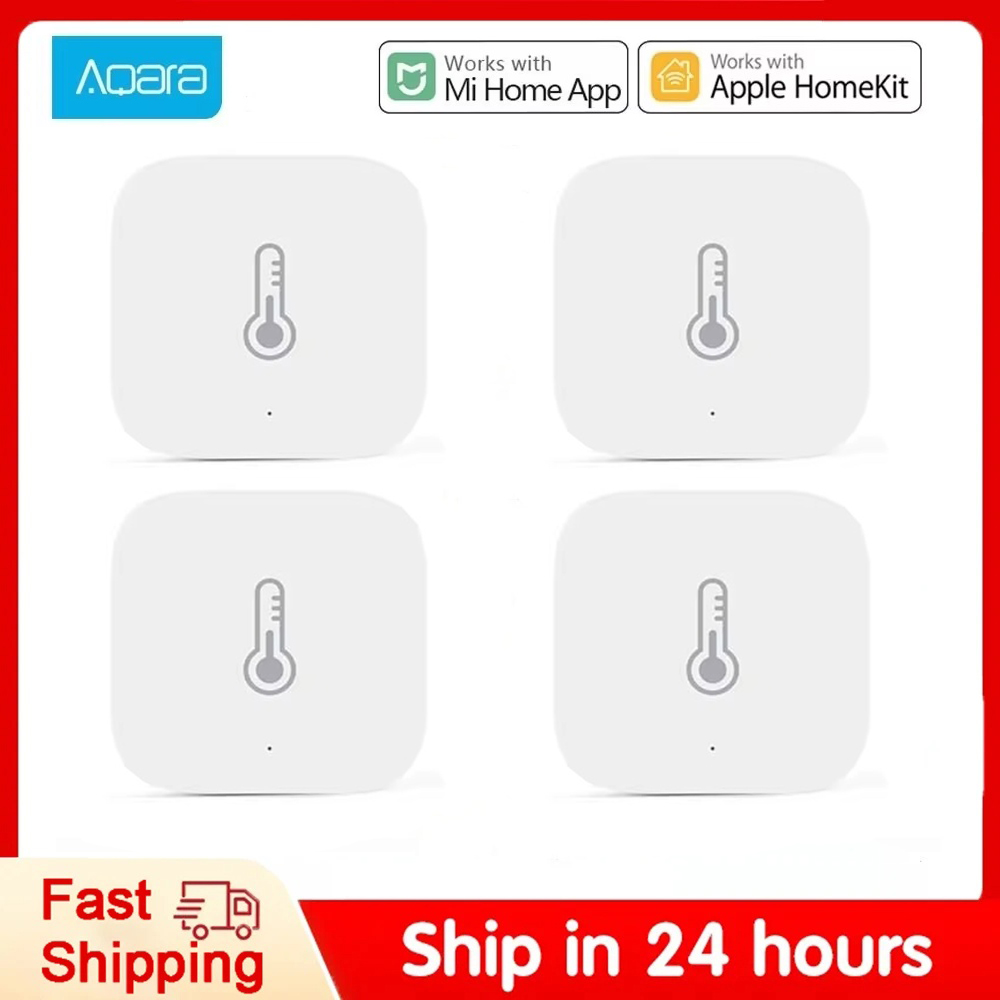 Smart Home Xiaomi App - Aqara 温度センサースマート気圧湿度環境センサースマート制御 Zigbee 接続 Xiaomi アプリ