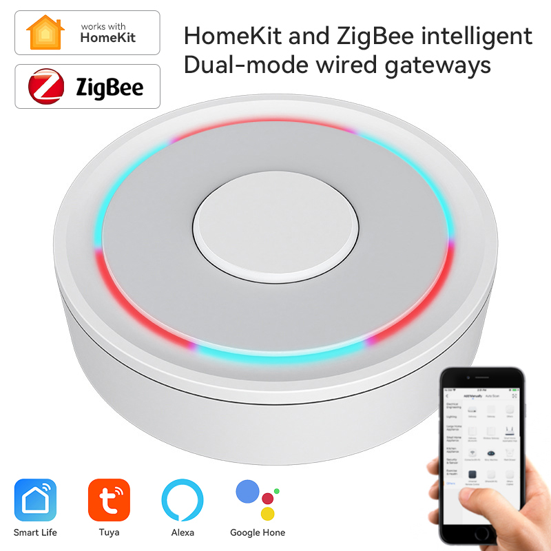 Smart Home Zigbee 3.0 - Tuya ZigBee スマート ゲートウェイ ホームキット 有線ワイヤレス