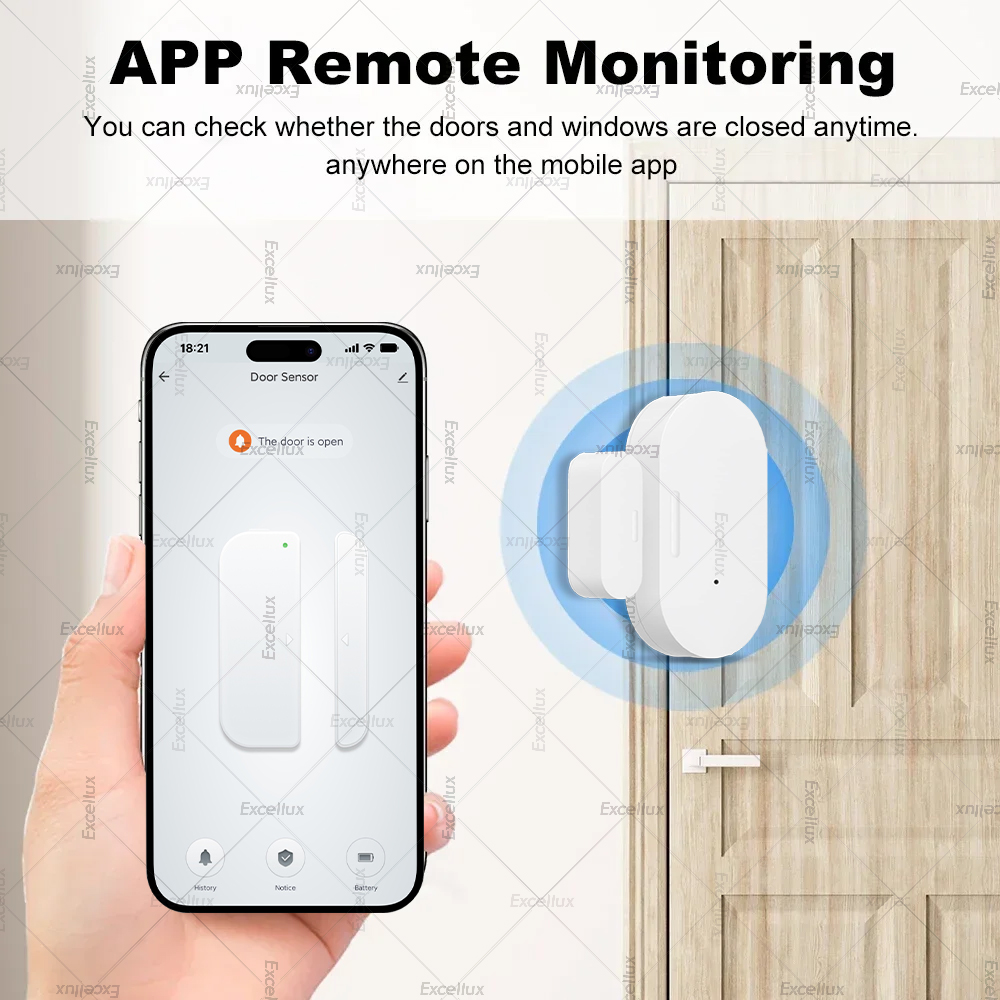 Zigbee 3.0 ドア窓センサー輝度/振動センサースマー - Smart Home Zigbee 3.0 のレビューと価格
