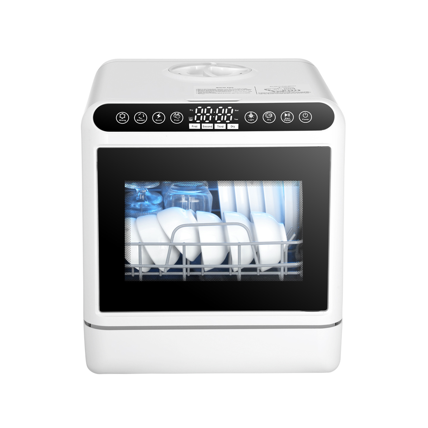 食器洗い機、220V英国プラグ、大容量、2-in-1高温洗浄 - Smart Home Ac のレビューと価格