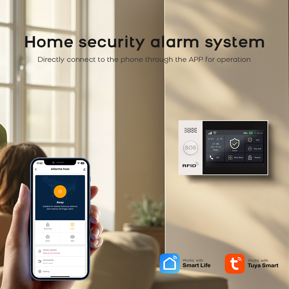 Tuya-ワイヤレス家庭用wifi/gsm,モーション検出器 - Smart Home Package のレビューと価格