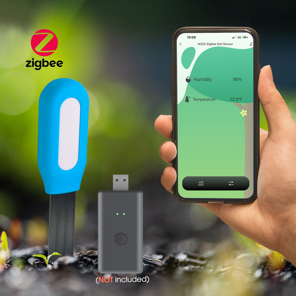 スマート Zigbee 土壌センサー 家庭菜園 温室 植物  - Smart Home Device のレビューと価格