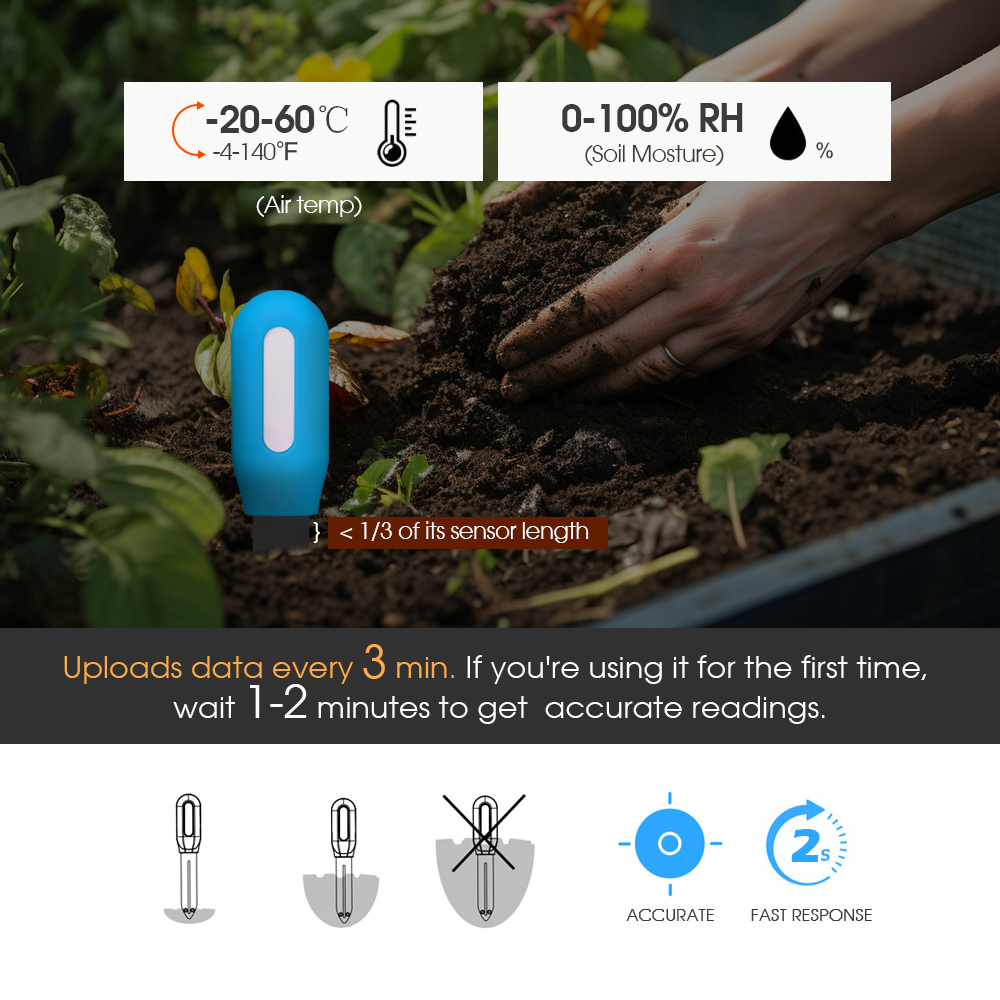 スマート Zigbee 土壌センサー 家庭菜園 温室 植物  - Smart Home Device のレビューと価格