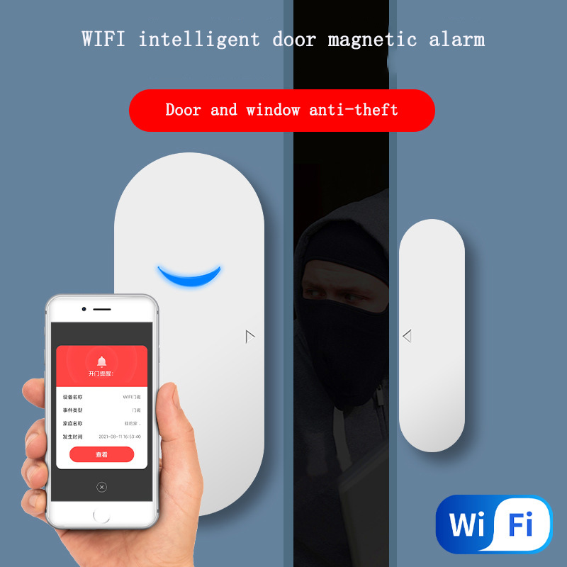 窓ガレージワイヤレスセンサーリモート盗難防止検知アラームWi - Wireless Door Sensor のレビューと価格