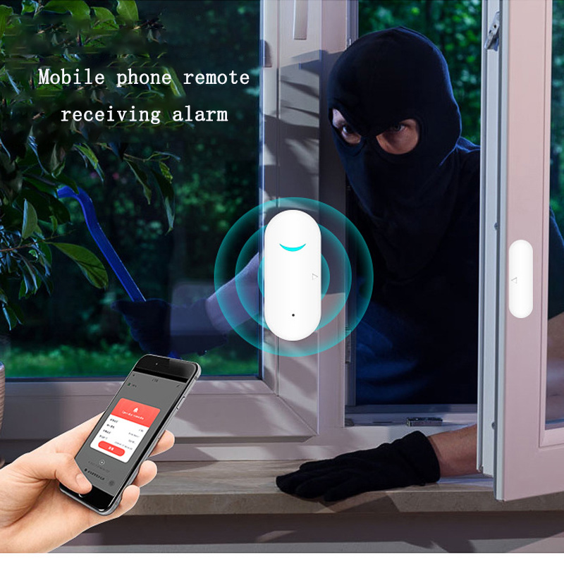 窓ガレージワイヤレスセンサーリモート盗難防止検知アラームWi - Wireless Door Sensor のレビューと価格