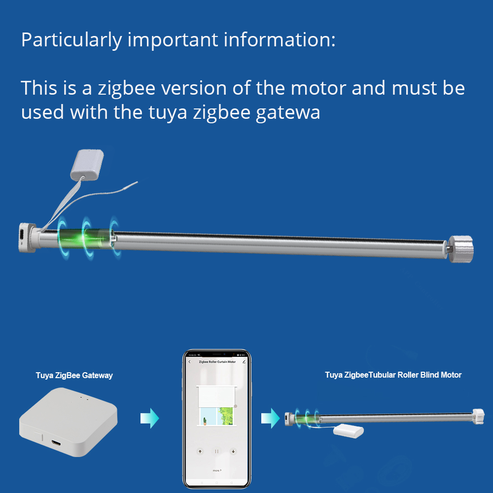 Tuya Zigbee バッテリーシャッターローラーブライン - Smart Home Youtube のレビューと価格