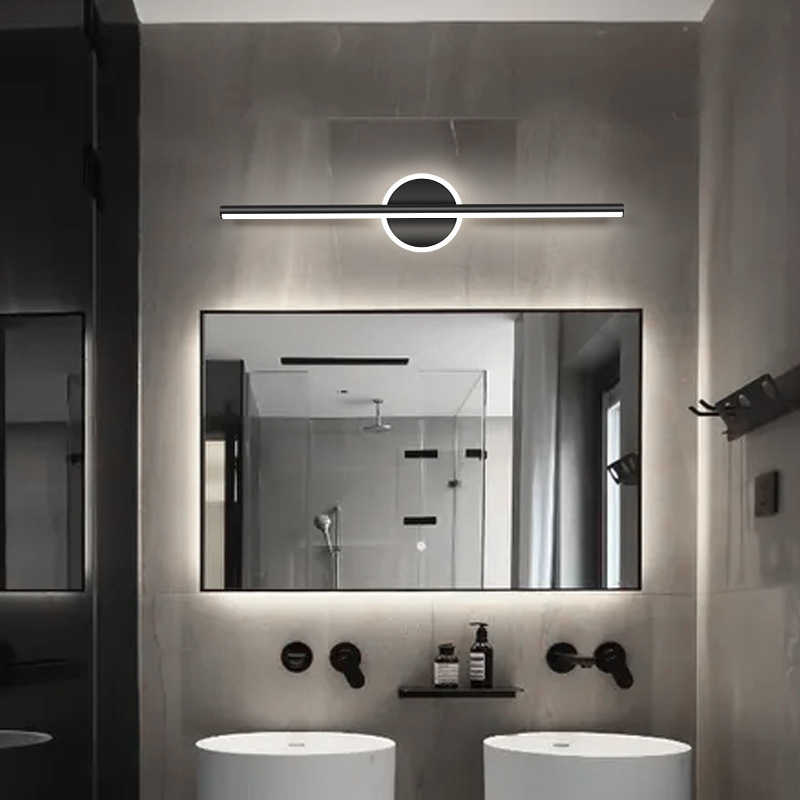 現代の LED ミラーランプ 40/55 センチメートルウォ - Smart Home Retrofit のレビューと価格