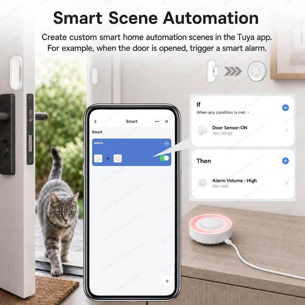 防水ドア・ウィンドウセンサー IP65 Zigbee 3.0 - Smart Home Zigbee 3.0 のレビューと価格