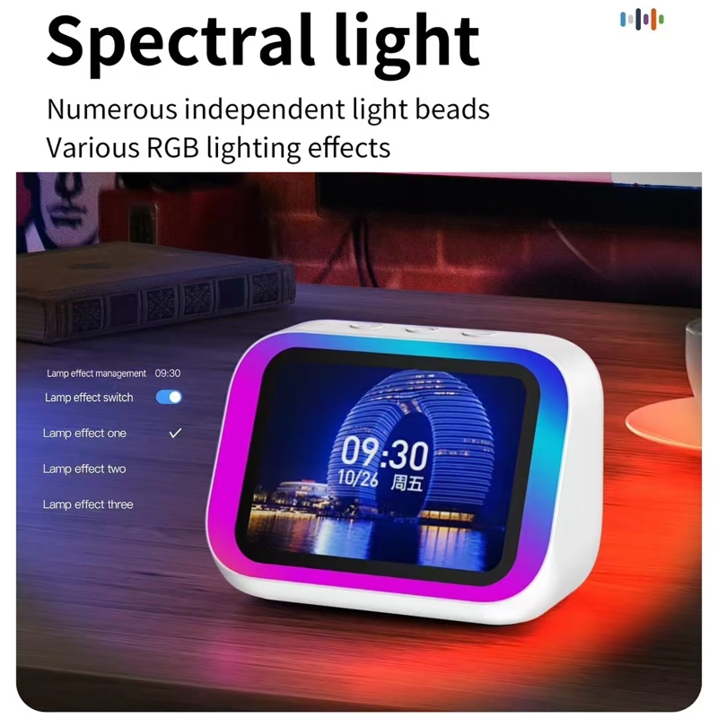 AI音声アシスタント Bluetoothスピーカー RGBカ - Smart Home Display のレビューと価格