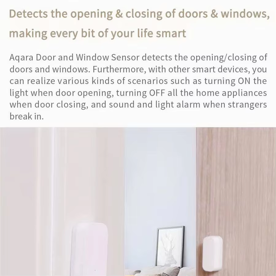 Aqara ドア・窓センサー E1 ZigBee 3.0 ス - Smart Home Zigbee 3.0 のレビューと価格