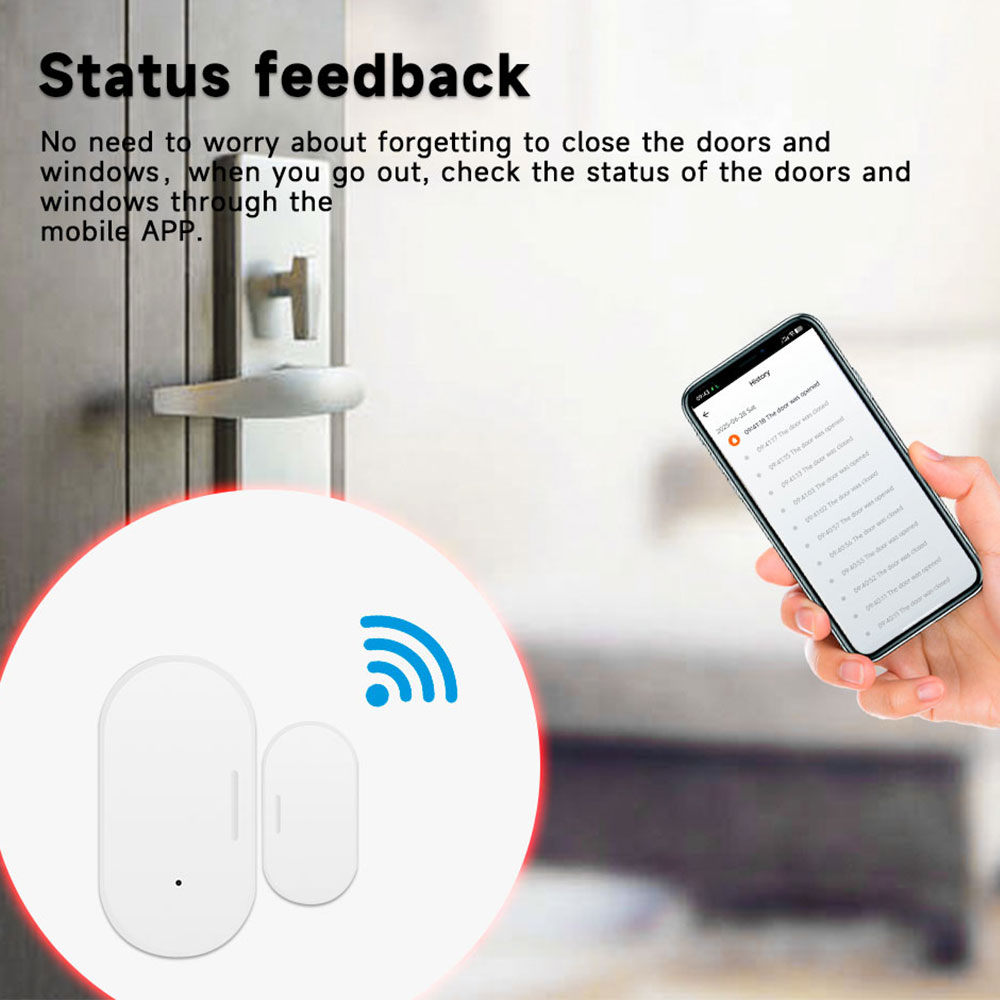 Zigbee 3.0 Z2MQTT ドアウィンドウセンサー磁 - Smart Home Zigbee 3.0 のレビューと価格