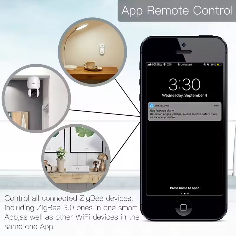 Moes Tuya ZigBee 3.0 スマートゲートウェ - Smart Home Zigbee 3.0 のレビューと価格
