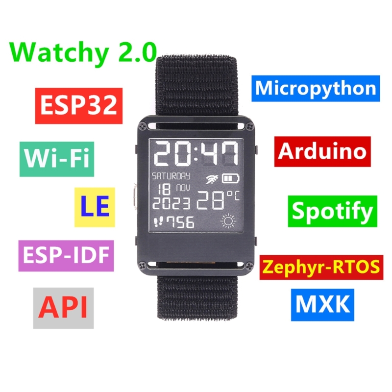 K0EA ESP32 スマートウォッチ オープンソース プロ - Smart Home Using Esp32 のレビューと価格