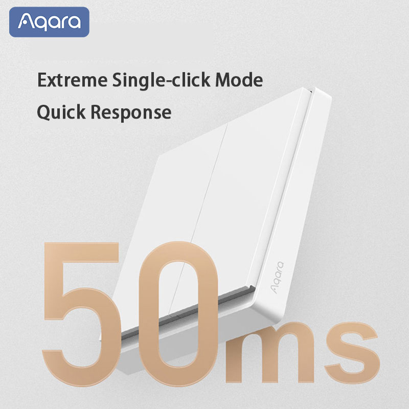 Aqara E1 スマートウォールスイッチ Zigbee 3 - Smart Home Xiaomi App のレビューと価格