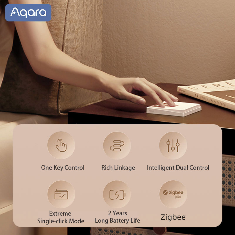 Aqara E1 スマートウォールスイッチ Zigbee 3 - Smart Home Xiaomi App のレビューと価格