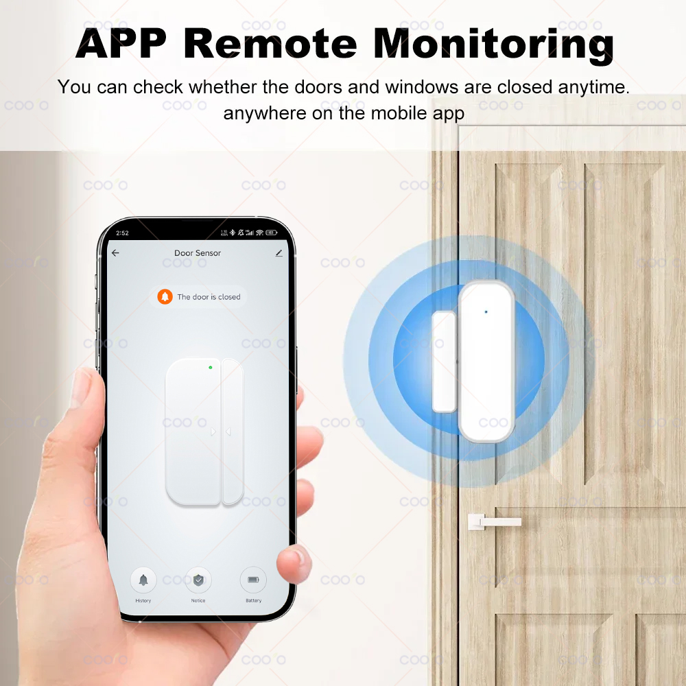 Zigbee 3.0 ドア窓センサースマートセキュリティアラ - Smart Home Zigbee 3.0 のレビューと価格