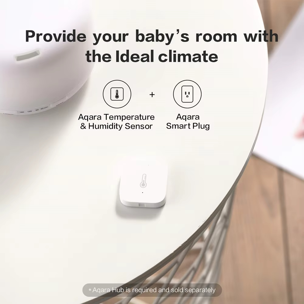 Aqara-インテリジェント温度センサー,気圧,湿度,環境制 - Smart Home Xiaomi App のレビューと価格