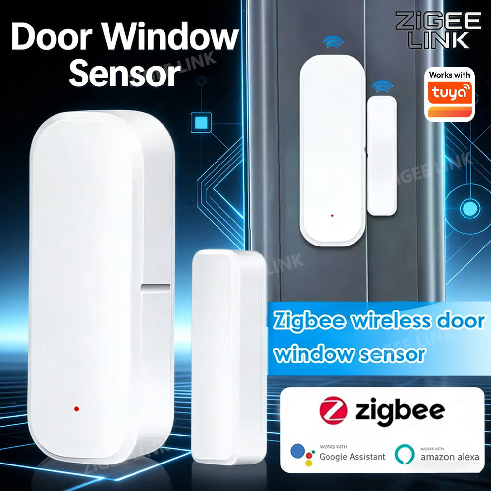 ZigBee ワイヤレスドアウィンドウセンサースマートホーム - Wireless Door Sensor のレビューと価格