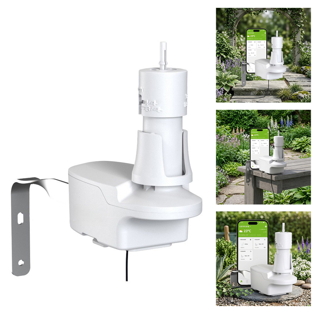 スマート降雨センサー付き有線灌漑タイマー、家庭菜園用ネットワ - Smart Home Device のレビューと価格