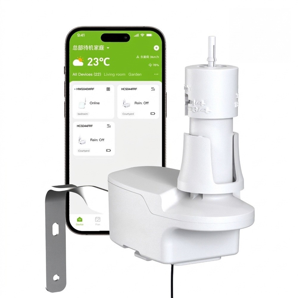 スマート降雨センサー付き有線灌漑タイマー、家庭菜園用ネットワ - Smart Home Device のレビューと価格