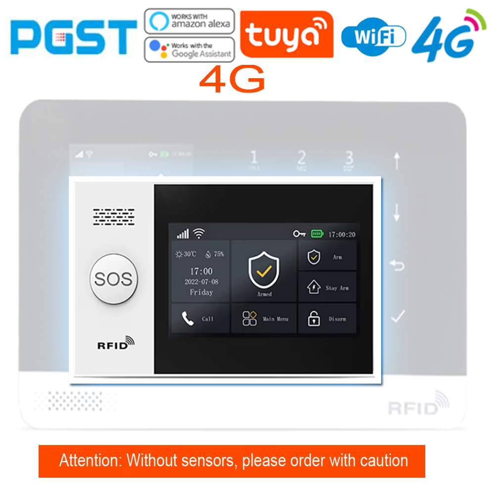PG-107 Tuya 4G ホームセキュリティアラームシス - Smart Home Package のレビューと価格