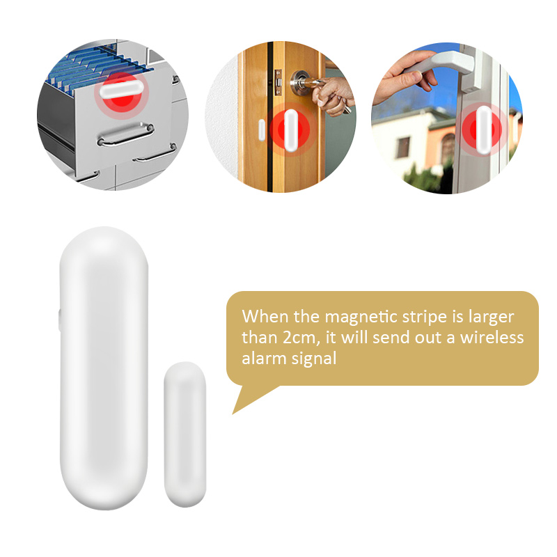 MD-211R ワイヤレス 433/868MHz 警報システ - Wireless Door Sensor のレビューと価格
