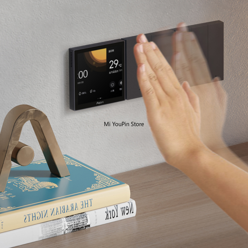 新しいAqaraスマートシーンパネルスイッチS1 IPSカラ - Smart Home Zigbee 3.0 のレビューと価格