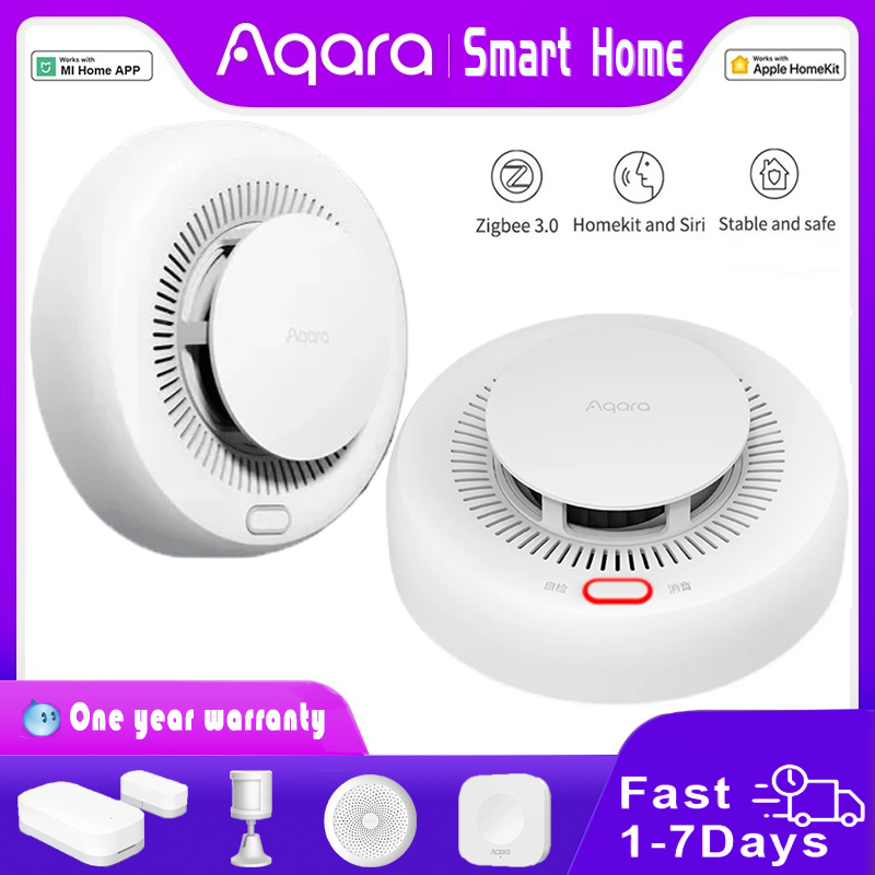 新しい Aqara 煙探知機 Zigbee スマート火災警報 - Smart Home Xiaomi App のレビューと価格