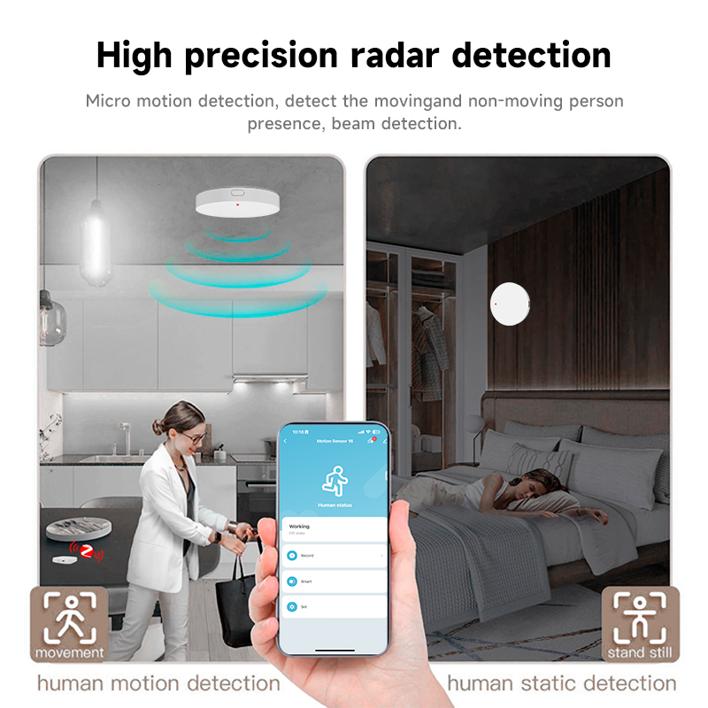Tuya Zigbee 3.0 24GHz MmWave 人 - Smart Home Retrofit のレビューと価格