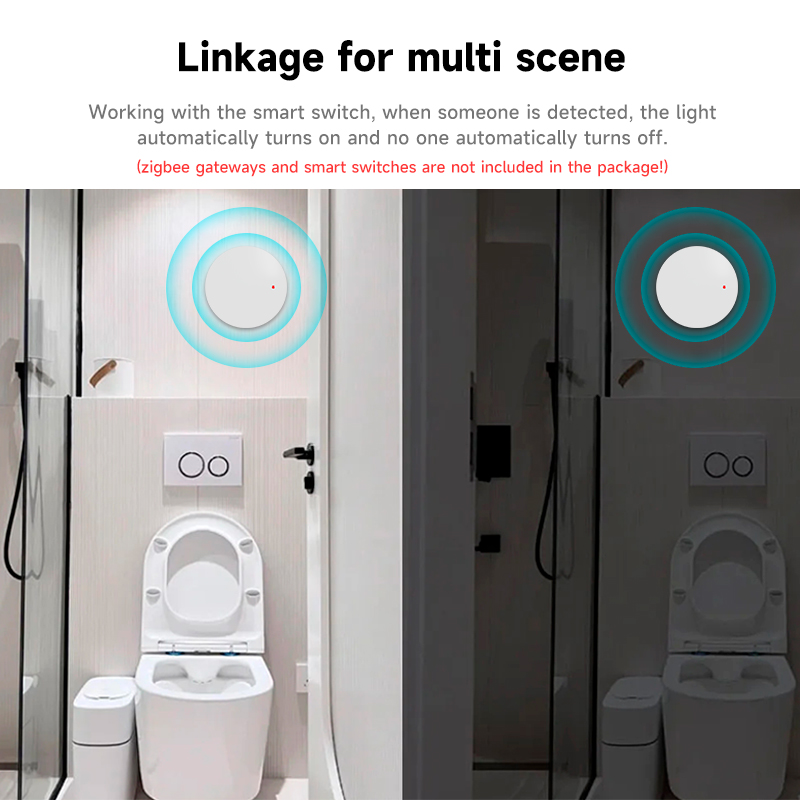 Tuya Zigbee 3.0 24GHz MmWave 人 - Smart Home Retrofit のレビューと価格