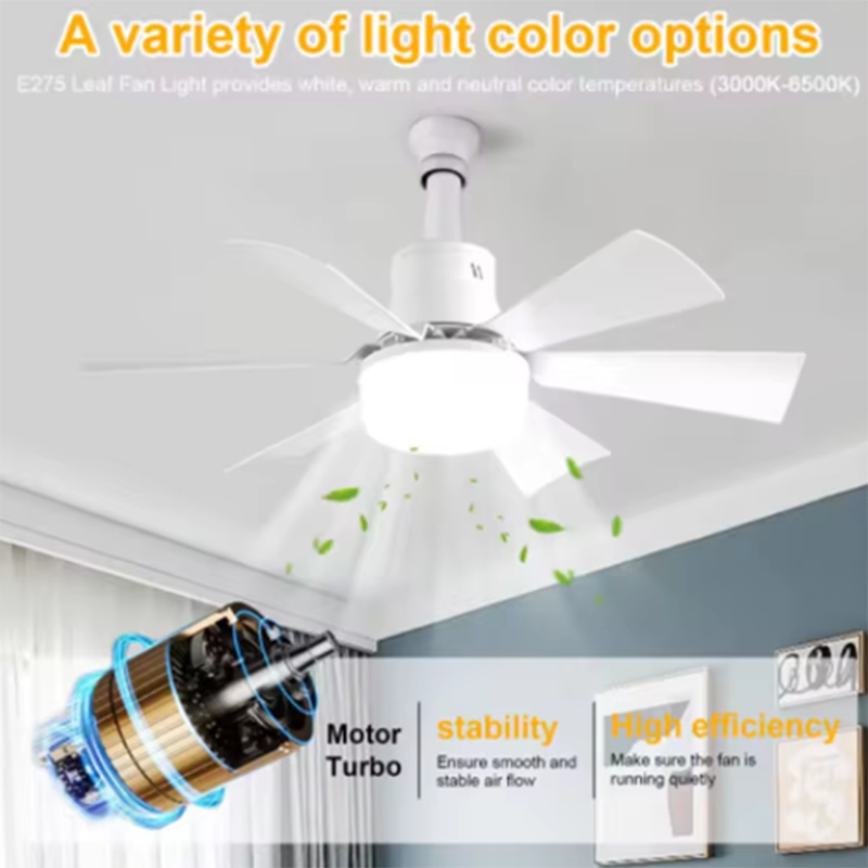 40 ワット E27 LED シーリングファンライト調光可能 - Smart Home Ventilation System のレビューと価格