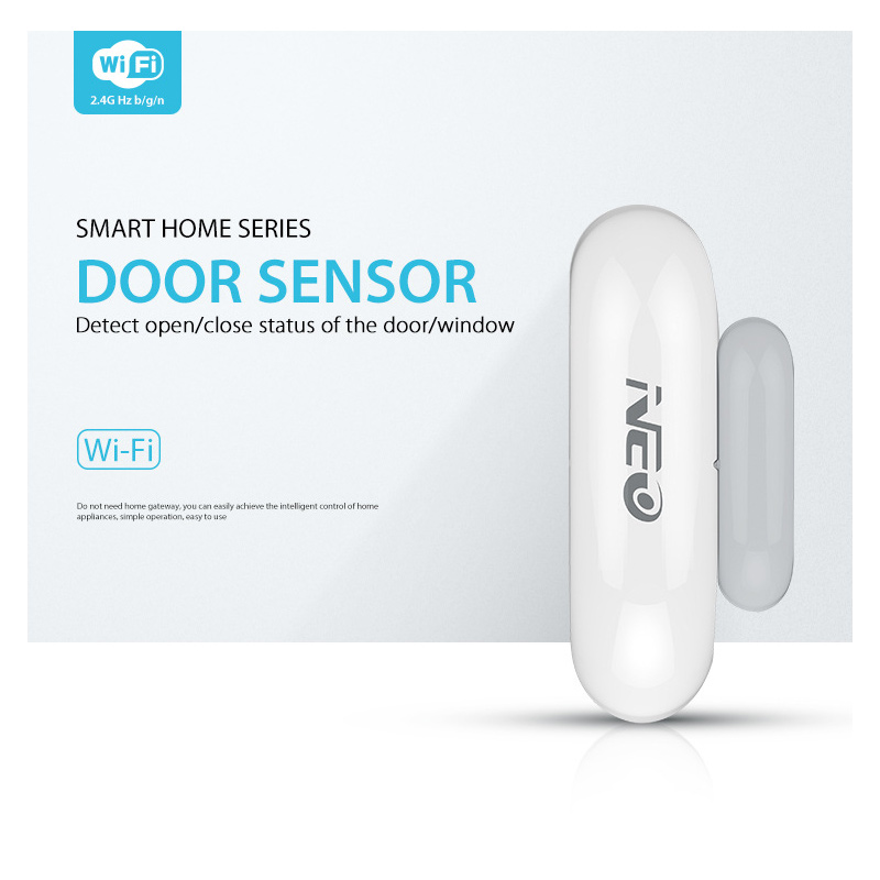 Tuya WiFi ドア&窓センサー インテリジェントワイヤ - Wireless Door Sensor のレビューと価格