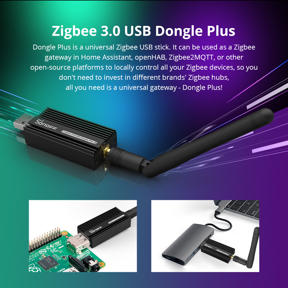 SONOFF Zigbee 3.0 USBドングルプラス Z - Smart Home Zigbee 3.0 のレビューと価格