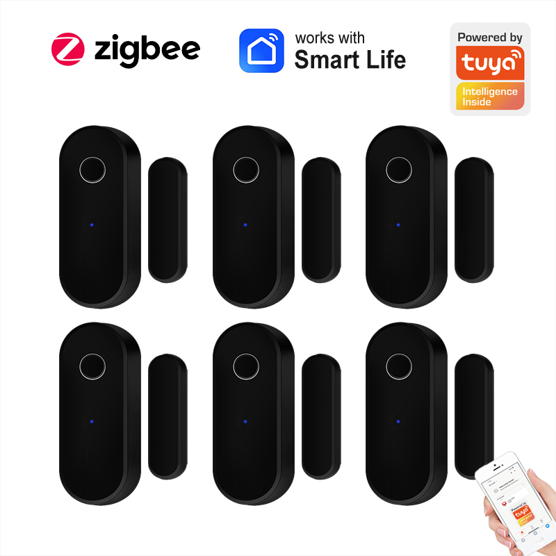 Tuya スマート Zigbee ドアセンサードア窓開閉検出 - Wireless Door Sensor のレビューと価格
