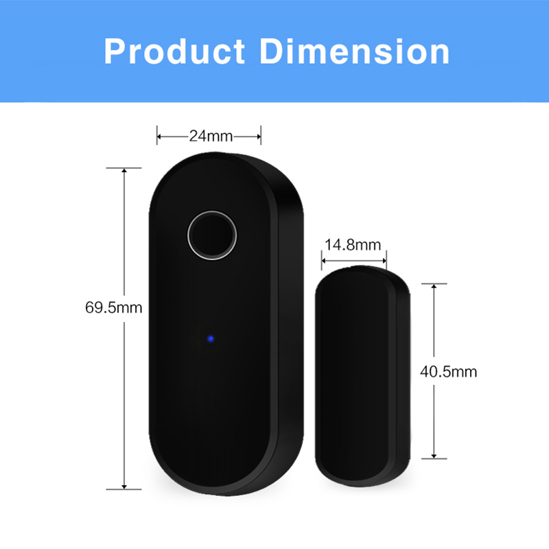 Tuya スマート Zigbee ドアセンサードア窓開閉検出 - Wireless Door Sensor のレビューと価格
