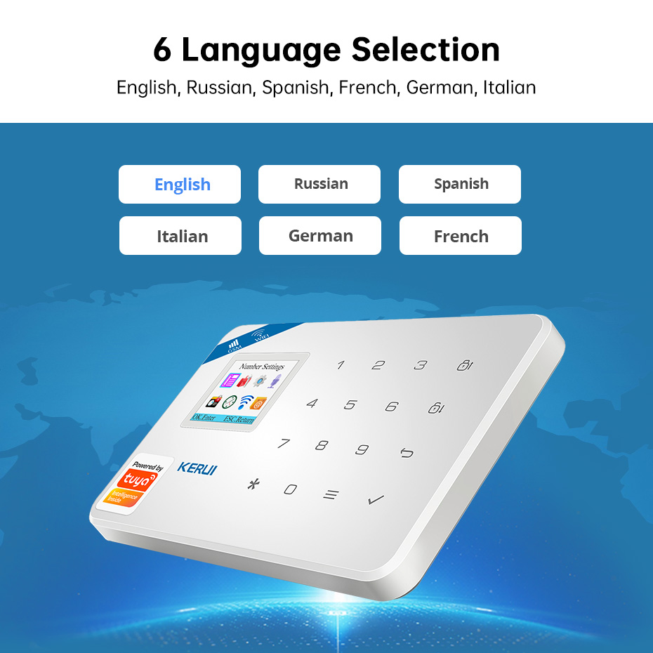 KERUI W181 警報システム Secutrity ホー - Smart Home Package のレビューと価格