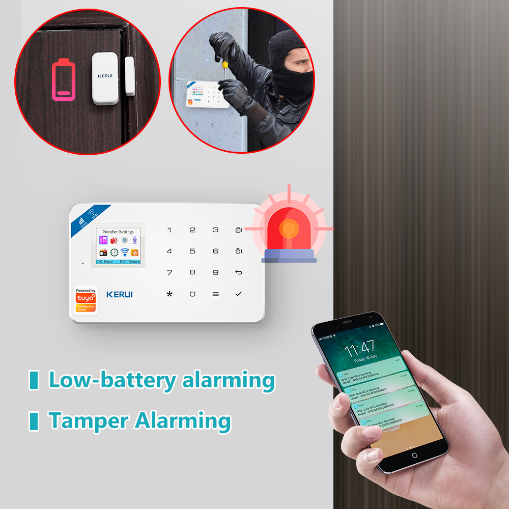 KERUI W181 警報システム Secutrity ホー - Smart Home Package のレビューと価格