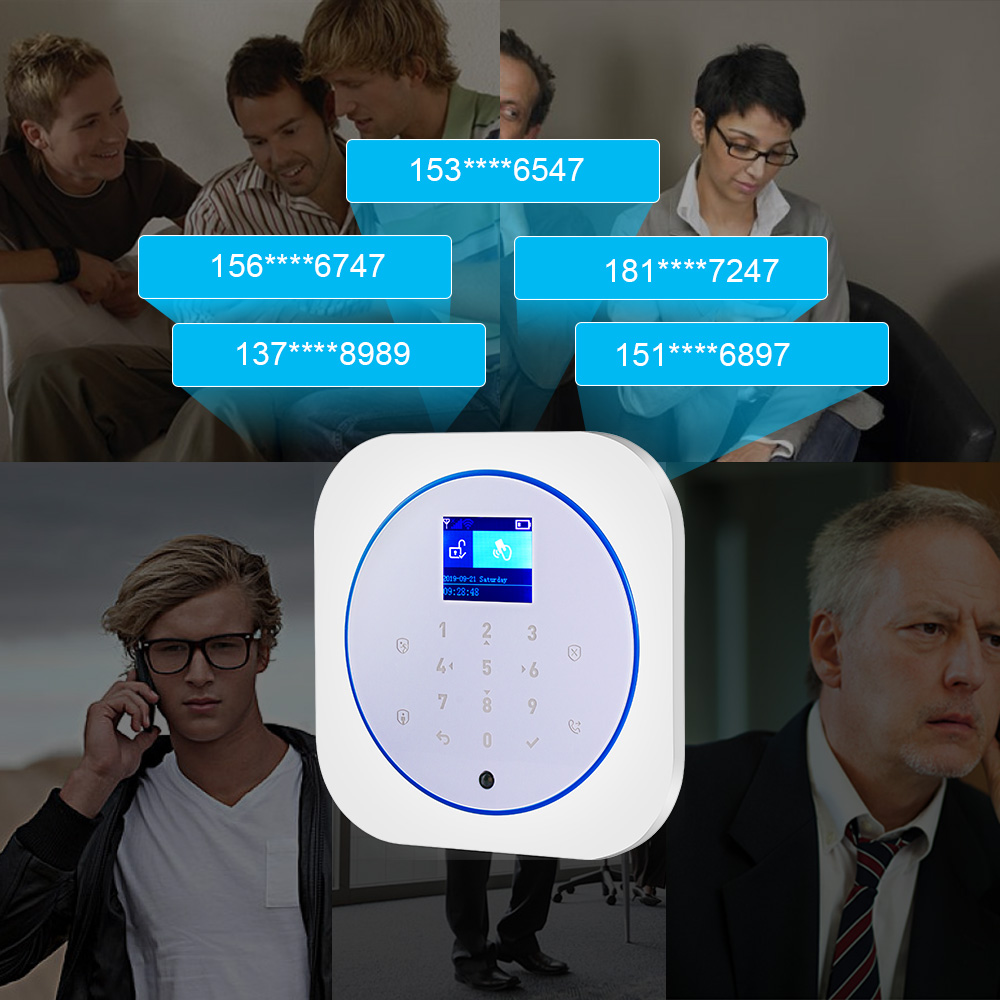KERUI G12 ホームセキュリティ警報システム GSM  - Smart Home Package のレビューと価格