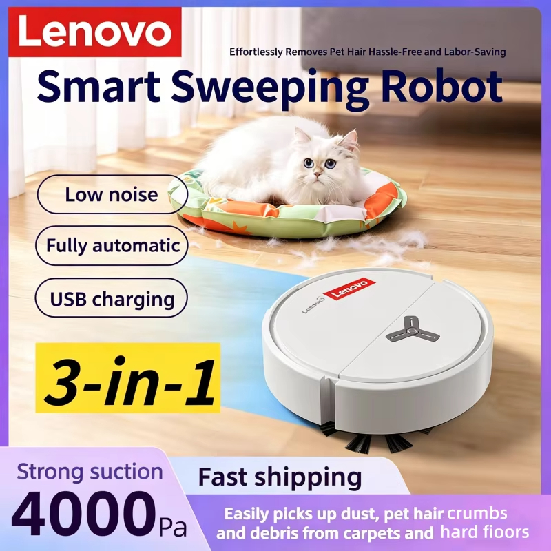 レノボ 3-in-1 スマート掃除ロボット アスピラトゥール - Smart Home Gadgets のレビューと価格
