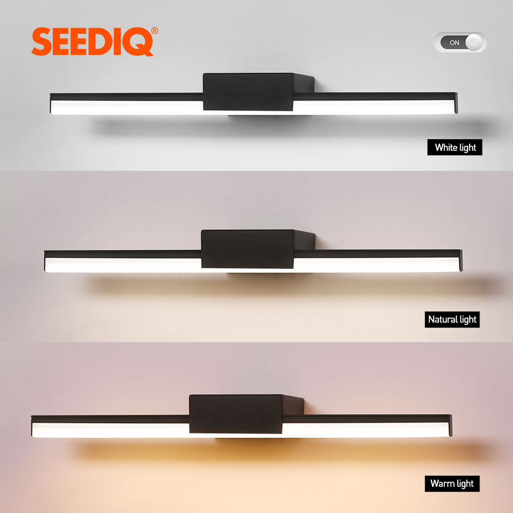 LED浴室用ウォールランプ アルミ製ミラーランプ ブラックホ - Smart Home Retrofit のレビューと価格