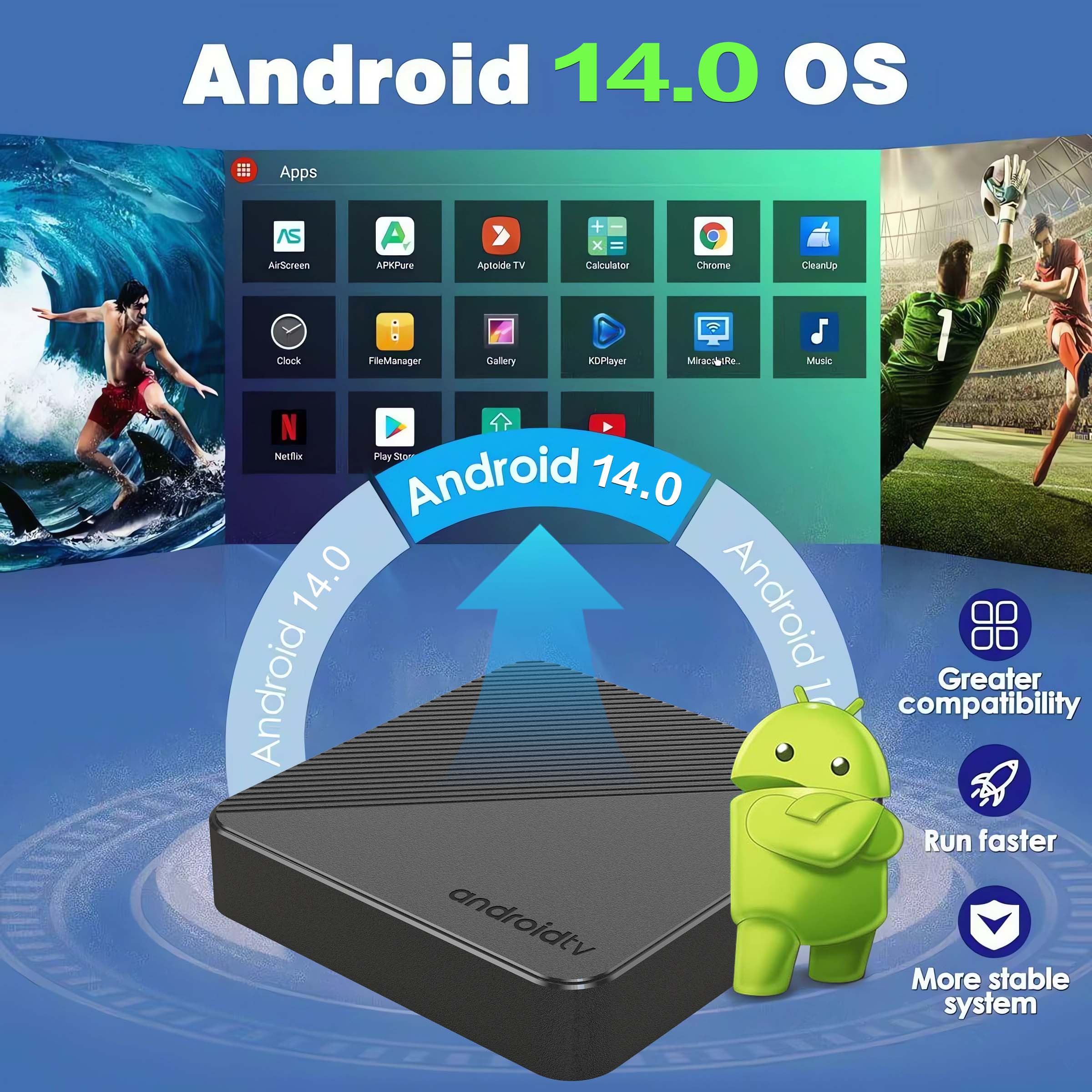 Android14 スマートホームシアター TV ボックス  - Smart Home Youtube のレビューと価格